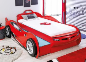 CARBED Кровать-машина Coupe с выдвижной кроватью Red 20.03.1306.00 в Химках - ximki.katalogmebeli.com | фото
