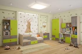 Детская комната Пуговка в Химках - ximki.katalogmebeli.com | фото