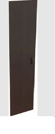Дверь из ЛДСП к узкому стеллажу К-975. Ф Венге в Химках - ximki.katalogmebeli.com | фото