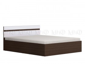 Ким кровать с подъемным механизмом 1,4 (Венге/белый глянец) в Химках - ximki.katalogmebeli.com | фото