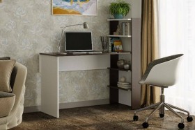 Компьютерный стол №3 (Венге/Белый) в Химках - ximki.katalogmebeli.com | фото