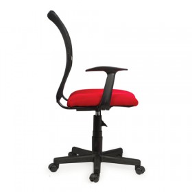 Кресло BRABIX Spring MG-307 (красно-черный) в Химках - ximki.katalogmebeli.com | фото 3