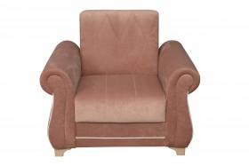Кресло для отдыха "Порто" (велюр киви корица / микровельвет крем) в Химках - ximki.katalogmebeli.com | фото 8