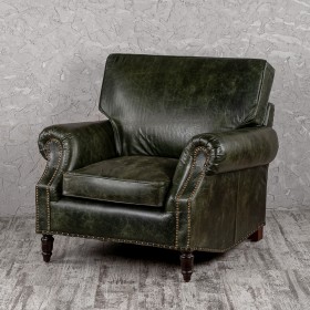 Кресло кожаное Лофт Аристократ (ширина 1070 мм) в Химках - ximki.katalogmebeli.com | фото