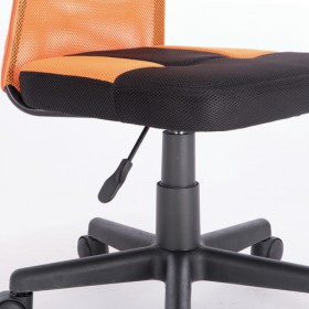 Кресло компактное BRABIX Smart MG-313 (черный, оранжевый) в Химках - ximki.katalogmebeli.com | фото 5