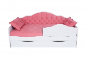 Кровать 170 серии Иллюзия Лайт 1 ящик 89 Розовый (подушки) в Химках - ximki.katalogmebeli.com | фото