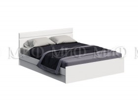 Кровать с подъемным механизмом Нэнси New 1,6м (Белый/белый глянец) в Химках - ximki.katalogmebeli.com | фото