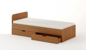 Кровать с ящиками 900 (Бук темный) в Химках - ximki.katalogmebeli.com | фото