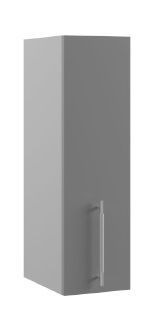 Квадро П 200 шкаф верхний (Ваниль кожа/корпус Серый) в Химках - ximki.katalogmebeli.com | фото