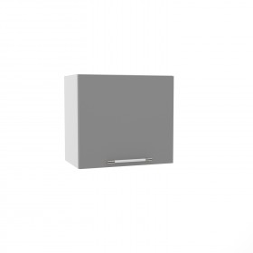 Квадро ВПГ 500 шкаф верхний горизонтальный высокий (Ваниль кожа/корпус Серый) в Химках - ximki.katalogmebeli.com | фото