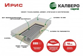 Матрас IRIS 1400*2000 в Химках - ximki.katalogmebeli.com | фото