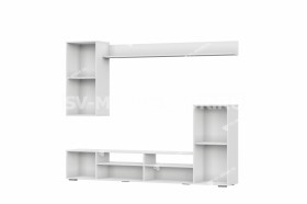 Мебель для гостиной МГС 4 (Белый/Белый глянец) в Химках - ximki.katalogmebeli.com | фото 3