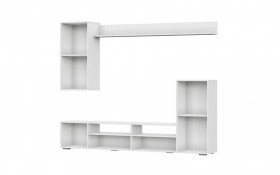 Мебель для гостиной МГС 4 (Белый/Цемент светлый) в Химках - ximki.katalogmebeli.com | фото 5