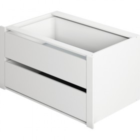 Модуль с ящиками для шкафа 600 Белый снег в Химках - ximki.katalogmebeli.com | фото