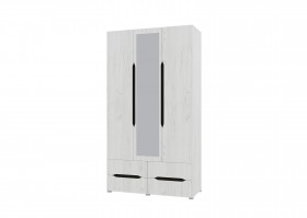 Шкаф 3-х створчатый с ящиками и зеркалом Вега (Прованс) в Химках - ximki.katalogmebeli.com | фото