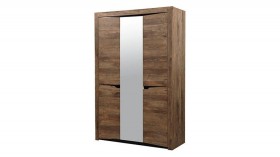 Шкаф для одежды "Лючия" (3-х дв.) (кейптаун/зеркало) в Химках - ximki.katalogmebeli.com | фото