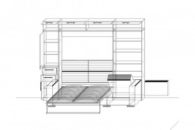 Шкаф-кровать с диваном Каролина в Химках - ximki.katalogmebeli.com | фото 6
