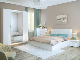Спальня Тиффани (Белый текстурный) в Химках - ximki.katalogmebeli.com | фото