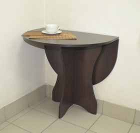 Стол кухонный Компакт (Венге темный) в Химках - ximki.katalogmebeli.com | фото