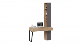 Стол письменный со шкафом комбинированным (настольным) «Порто» в Химках - ximki.katalogmebeli.com | фото