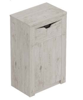 Тумба с дверцей и ящиком Соренто Дуб бонифаций/Кофе структурный матовый в Химках - ximki.katalogmebeli.com | фото 1