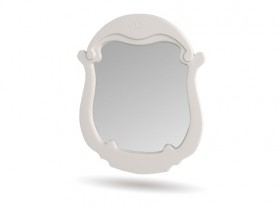 Зеркало настенное Мария (Белый глянец) в Химках - ximki.katalogmebeli.com | фото